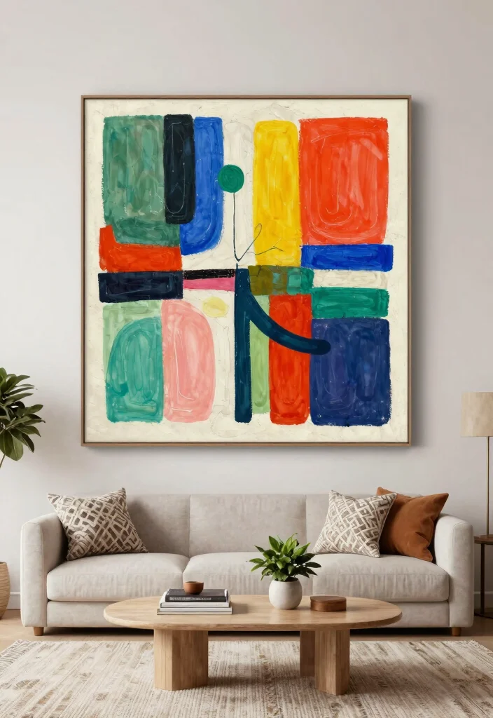 10 Best Large Wall Art Ideas to Make a Huge Impact 8. Large Abstract Art Installations 0