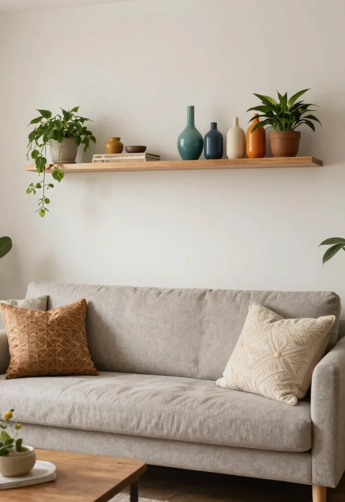 10 Living Room Wall Decor Over Couch Floating Shelves Shelf Ideas Conclusion 0