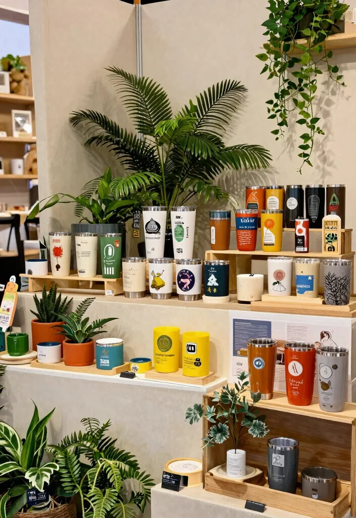 11 Beautiful Tumbler Display Ideas for Craft Shows Eco Friendly Home Decor Conclusion 0