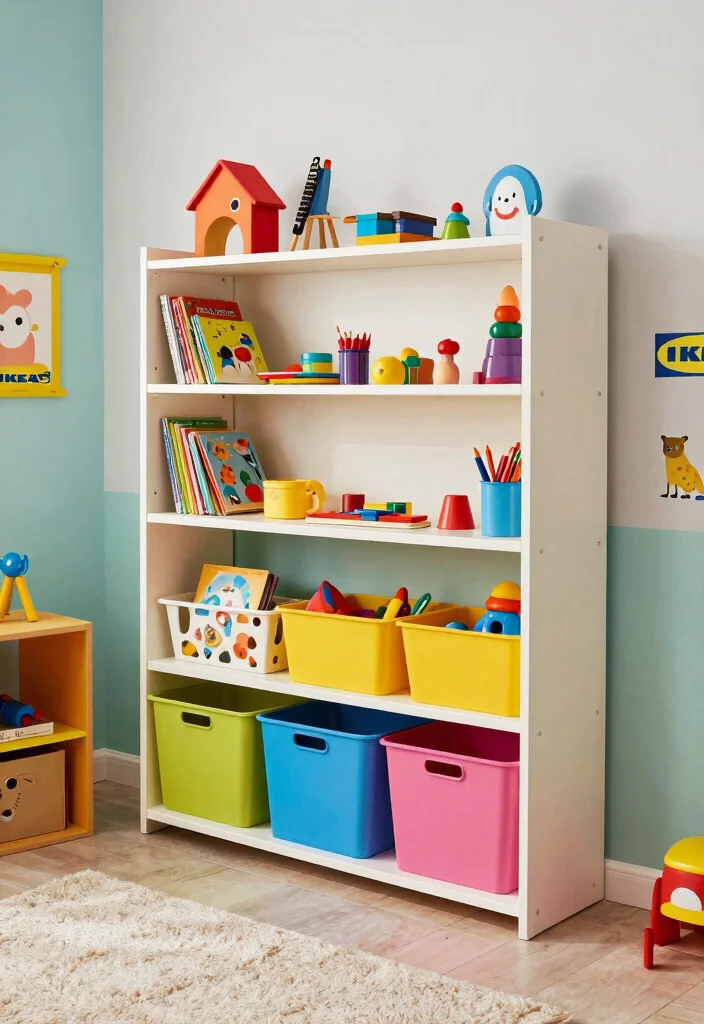 11 Best Lack Wall Shelf Unit Ideas IKEA Hacks 4. Customized Kids Play Area 0