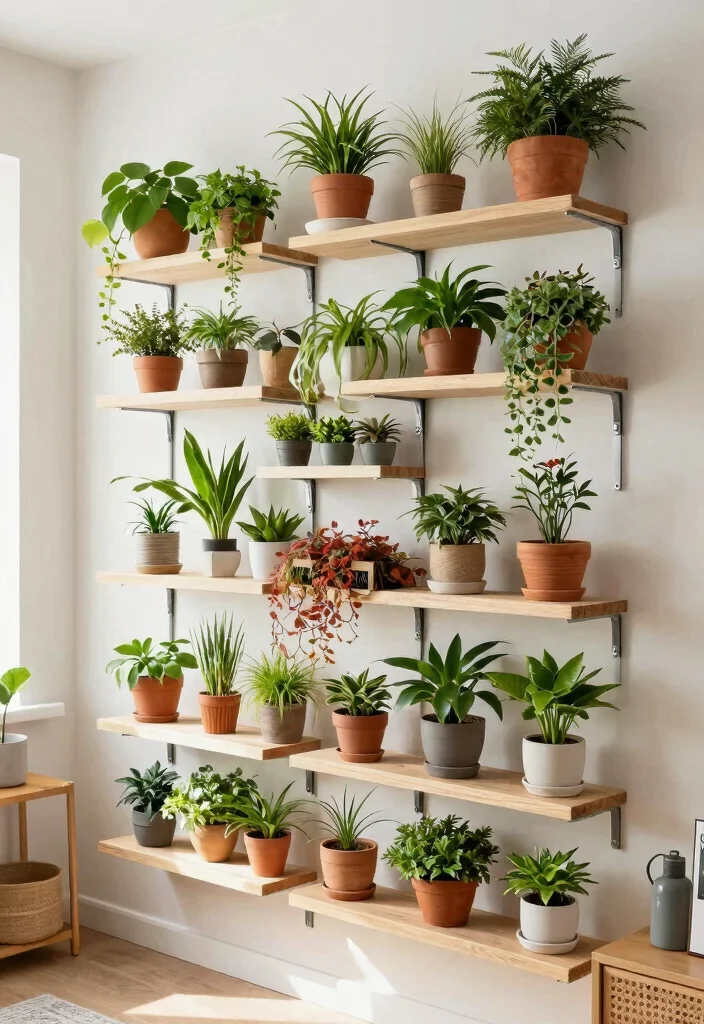 11 Best Lack Wall Shelf Unit Ideas IKEA Hacks 9. Vertical Garden Display 0