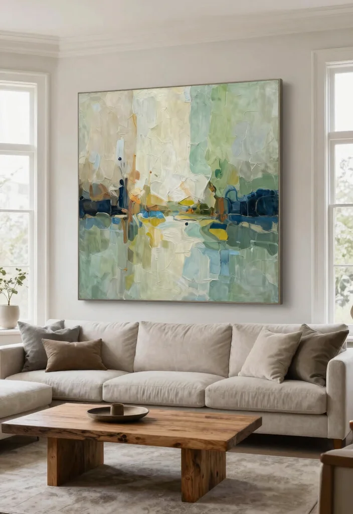 11 Best Wall Art Painting Ideas for Creative Canvas Arts 3. Nature Inspired Abstracts 0
