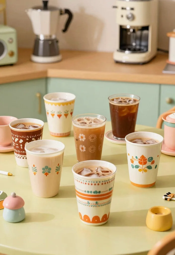 11 Chic Glass Tumbler Design Ideas for the Iced Coffee Vibe 6 11 Chic Glass Tumbler Design Ideas for the Iced Coffee Vibe 6. Retro Vintage Tumblers 0