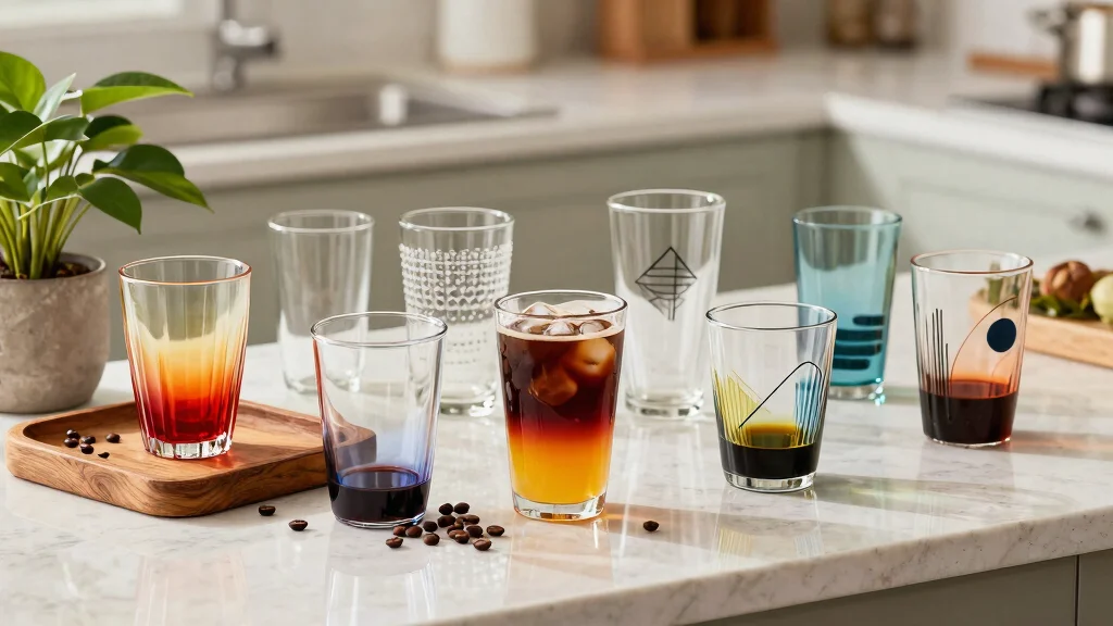 11 Chic Glass Tumbler Design Ideas for the Iced Coffee Vibe