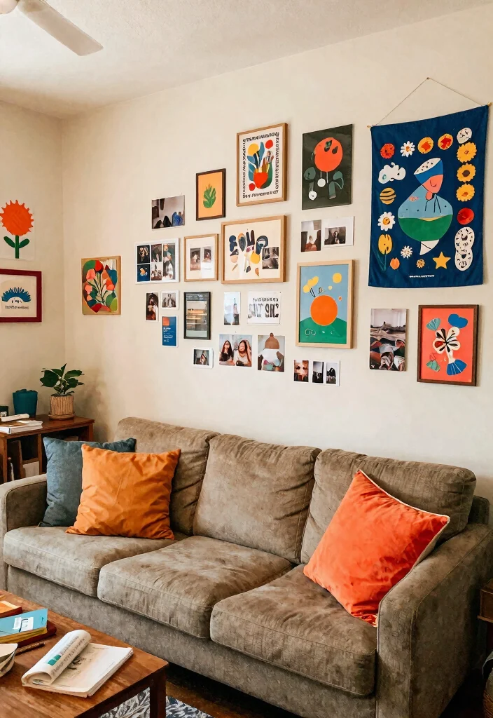 11 College Apartment Living Room Decorating Ideas Wall Art Conclusion 0