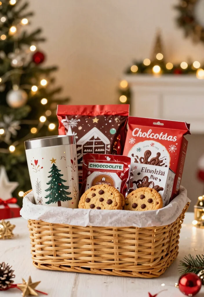 11 Creative Tumbler Gift Basket Ideas Perfect Present 10. Holiday Celebration 0