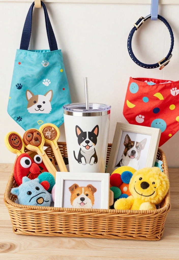 11 Creative Tumbler Gift Basket Ideas Perfect Present 5. Pet Lovers Delight 0