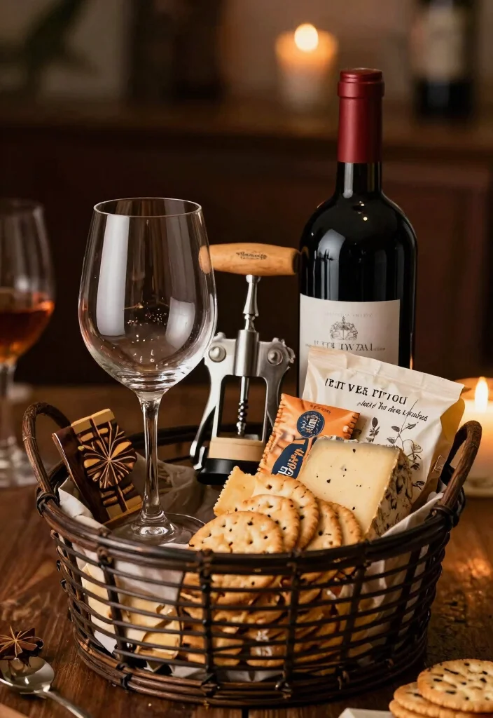 11 Creative Tumbler Gift Basket Ideas Perfect Present 6. Wine and Dine 0
