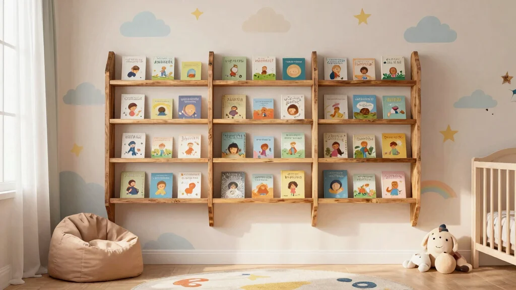 11 Cute Nursery Book Shelf Wall Ideas [Kids Room]