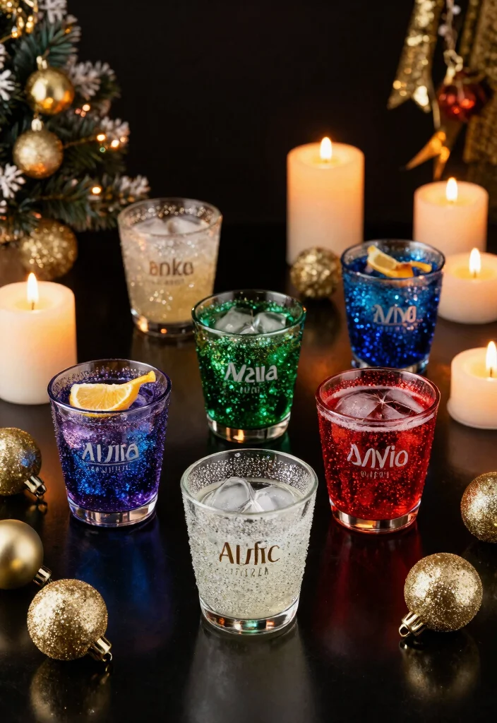 11 Festive Christmas Tumbler Ideas for Holiday Gifts 8. Glitter and Glam Tumblers 0