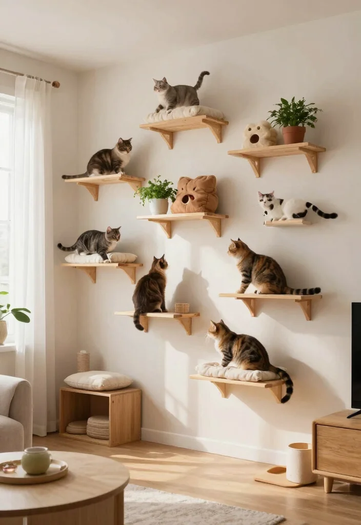 11 Fun Cat Wall Shelf Ideas for Indoor Pet Playgrounds Conclusion 0