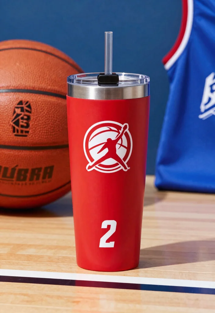 11 Fun Kids Cup Ideas Back to School DIY 4. Sports Fanatic Tumbler 0