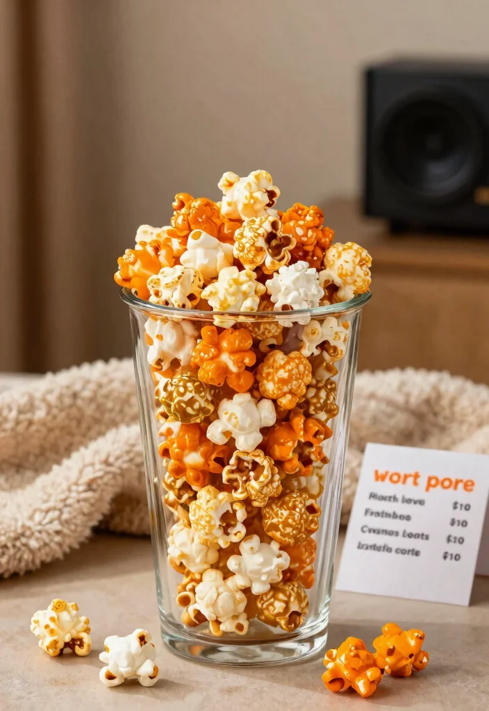 11 Genius Tumbler Gift Ideas Filled with Treats 4. Sweet Savory Popcorn Mix 0