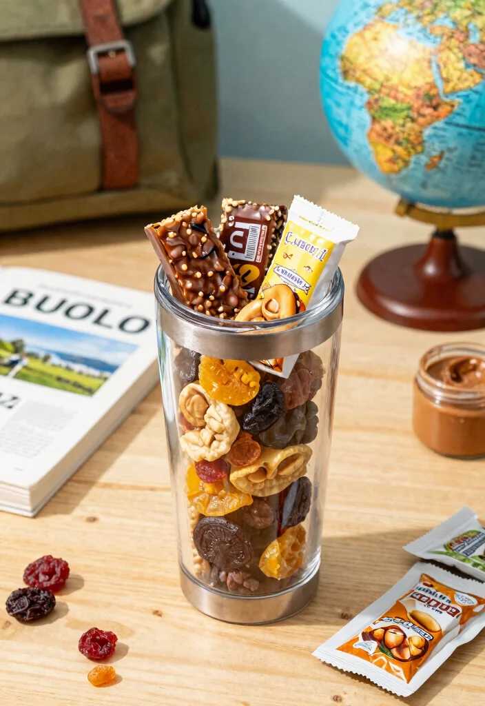11 Genius Tumbler Gift Ideas Filled with Treats 9. The Travelers Snack Pack 0