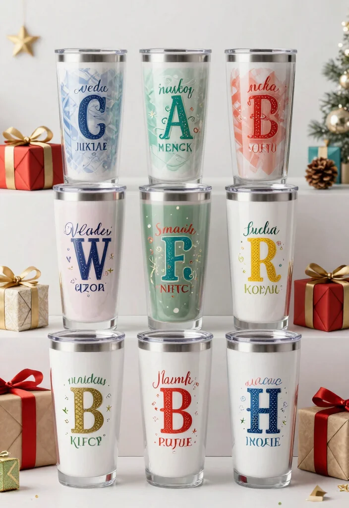 11 Gorgeous Resin Tumbler Ideas for a Flawless Finish 8. Custom Personalization 0