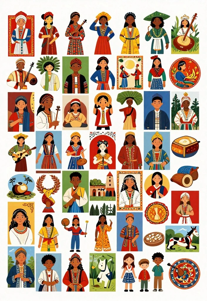 11 Inspiring School Mural Art Ideas for a Classroom Makeover 5. Cultural Heritage Mural 0