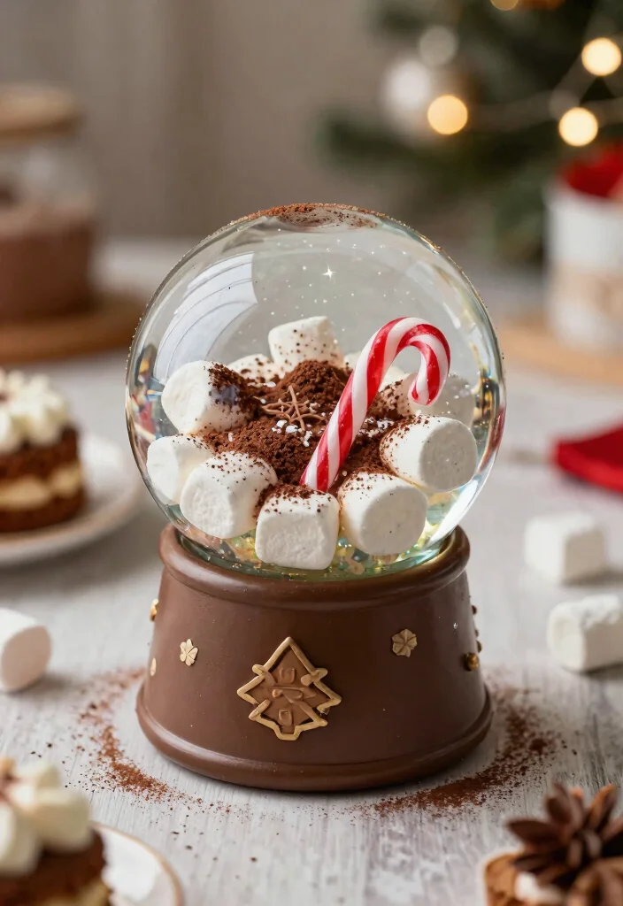 11 Magical Snow Globe Tumbler Ideas Step by Step 6. Cozy Hot Cocoa Delight 0