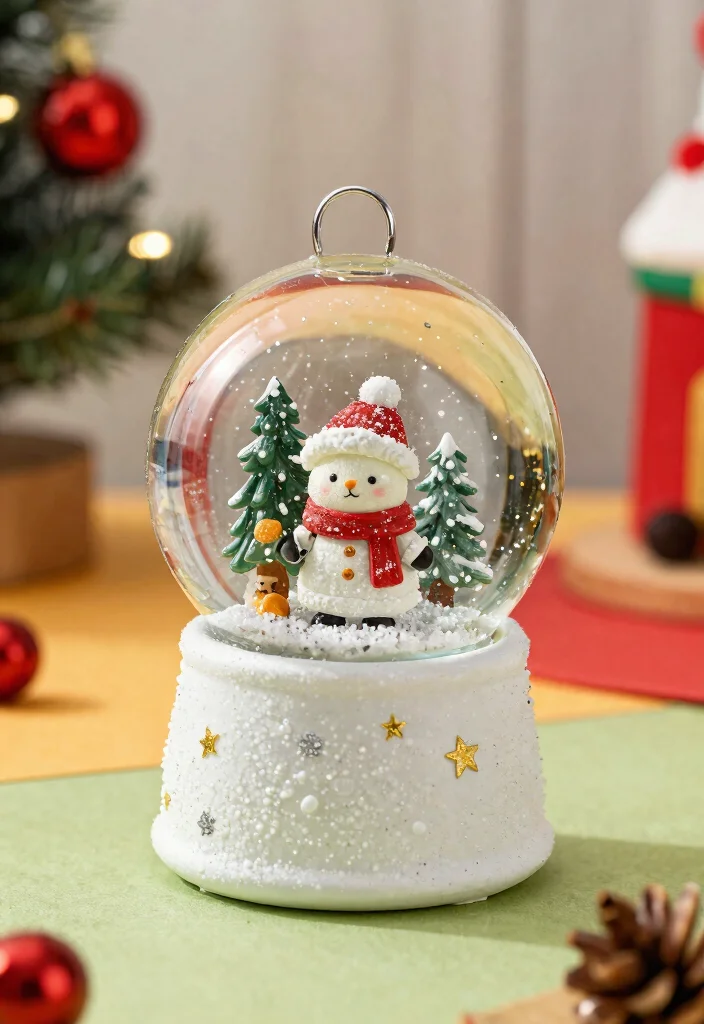 11 Magical Snow Globe Tumbler Ideas Step by Step 7. Festive Animal Friends 0