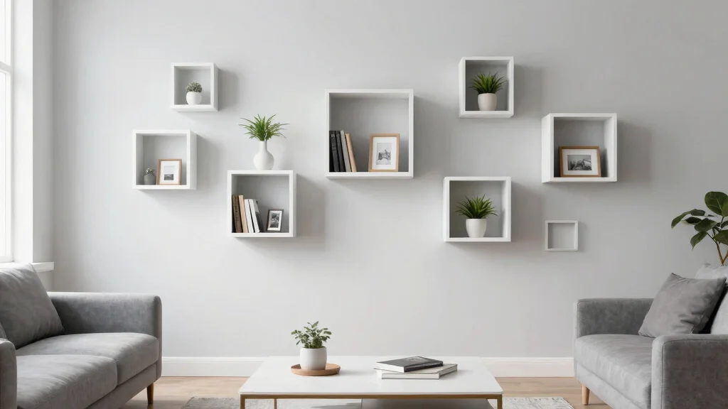 11 Modern Cube Wall Shelf Decor Ideas (Sleek Look)