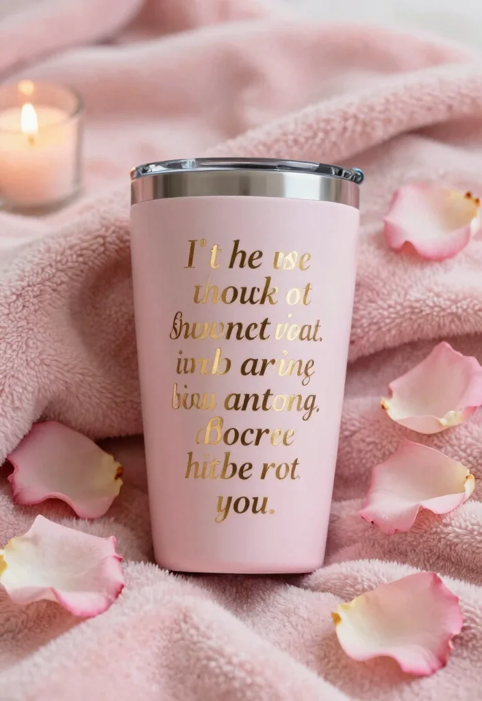 11 Romantic Valentine Tumbler Ideas for Couples 4. Heartfelt Quotes Tumblers 0