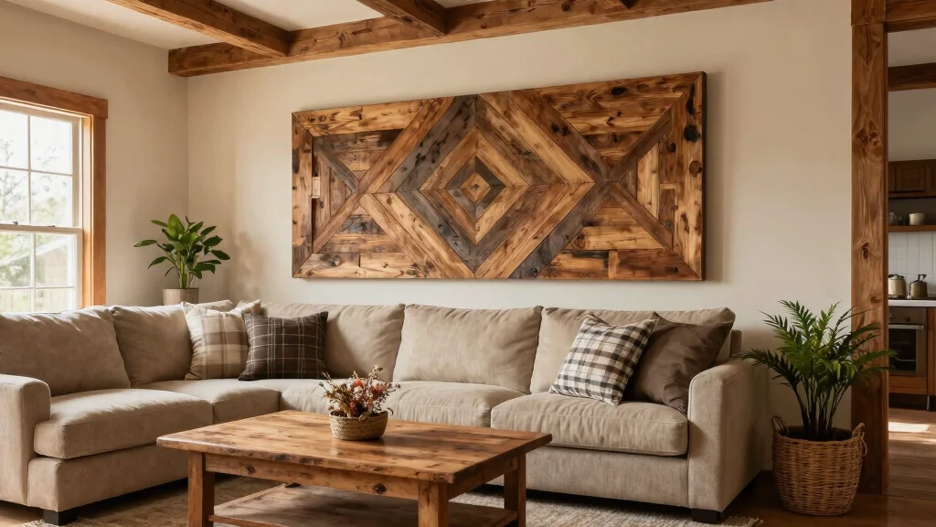 11 Rustic Wooden Wall Art Ideas [Modern Farmhouse]