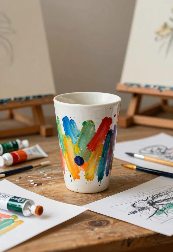 11 Sweet Educator Tumbler Ideas for Appreciation Week 4. Artsy Vibes Tumbler 0