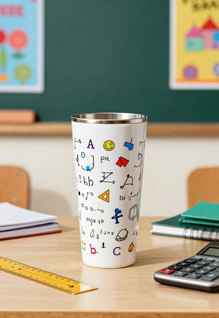11 Sweet Educator Tumbler Ideas for Appreciation Week 5. Math Matters Tumbler 0