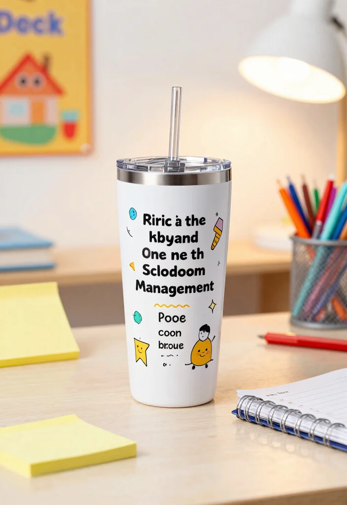 11 Sweet Educator Tumbler Ideas for Appreciation Week 8. Classroom Management Tumbler 0