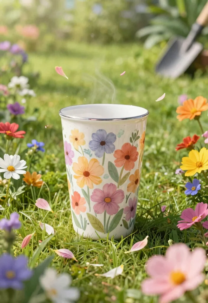 11 Sweet Grandma Tumbler Ideas for Mothers Day 1. Floral Elegance Tumbler 0