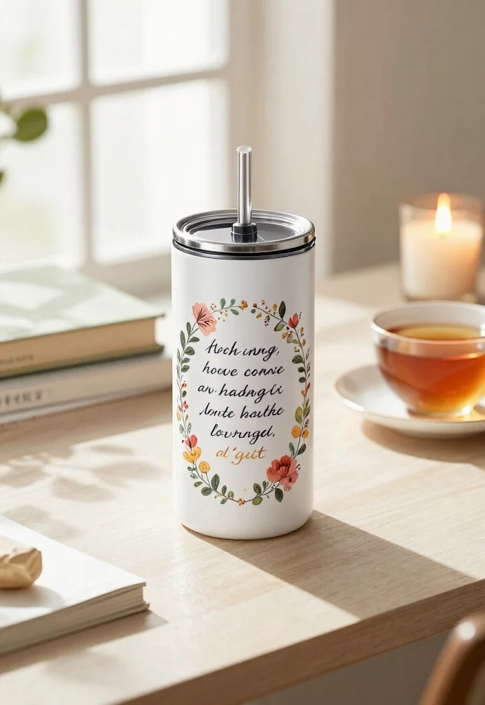 11 Sweet Grandma Tumbler Ideas for Mothers Day 5. Inspirational Quote Tumbler 0