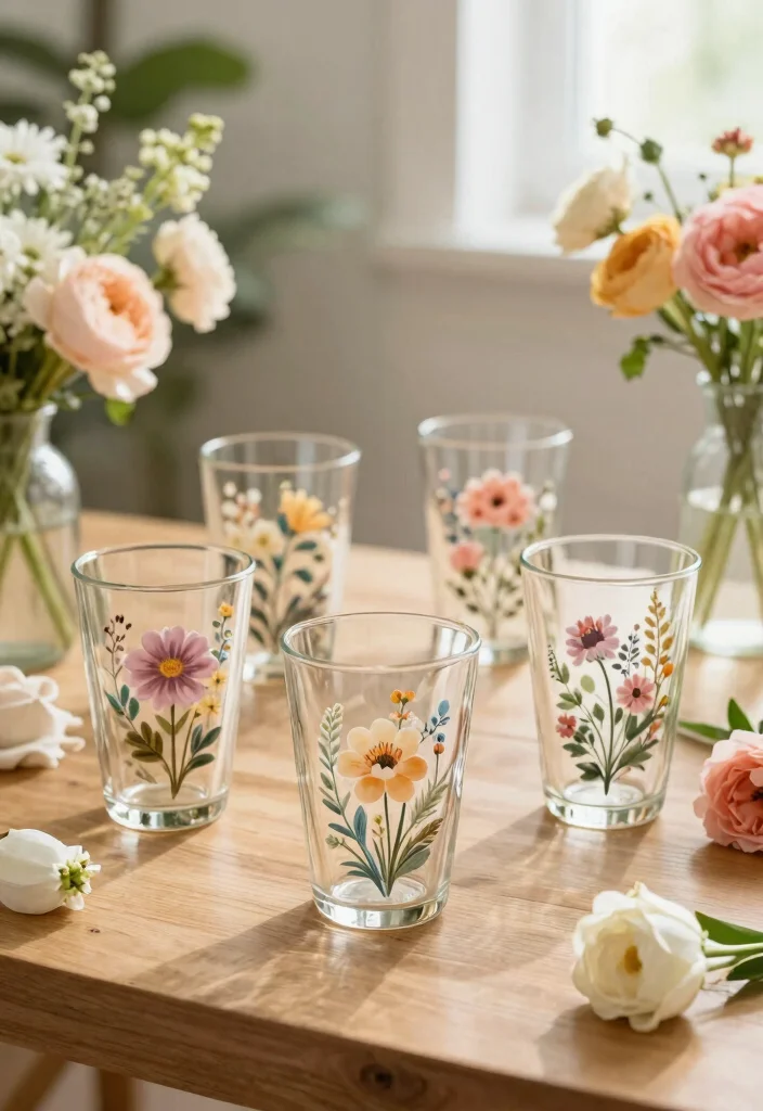 13 Aesthetic Tumbler Cup Design Ideas You Will Love 9. Nature Inspired Floral Designs 0