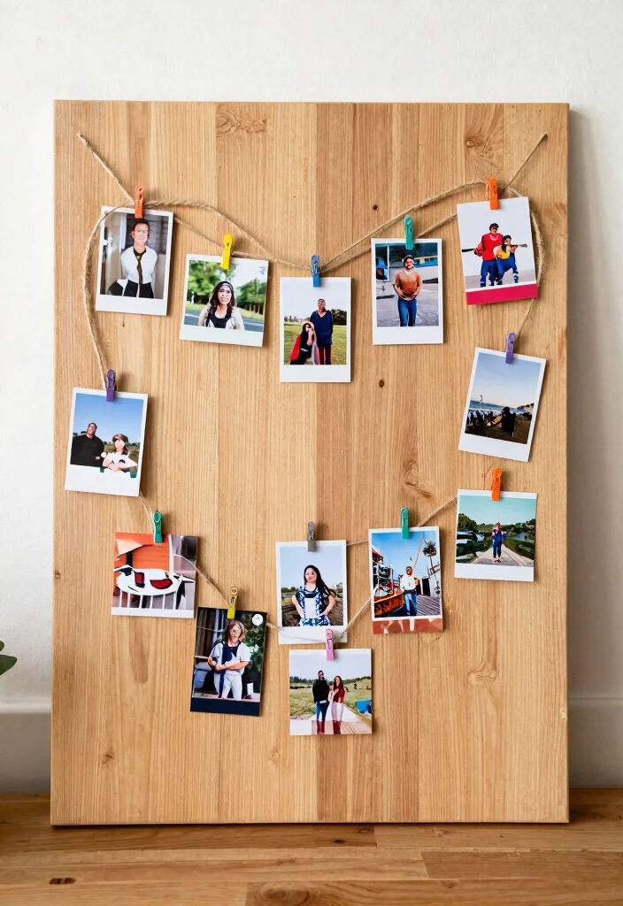 13 Best Creative Wall Art Ideas You Can Make Today 10. Photo String Art 0