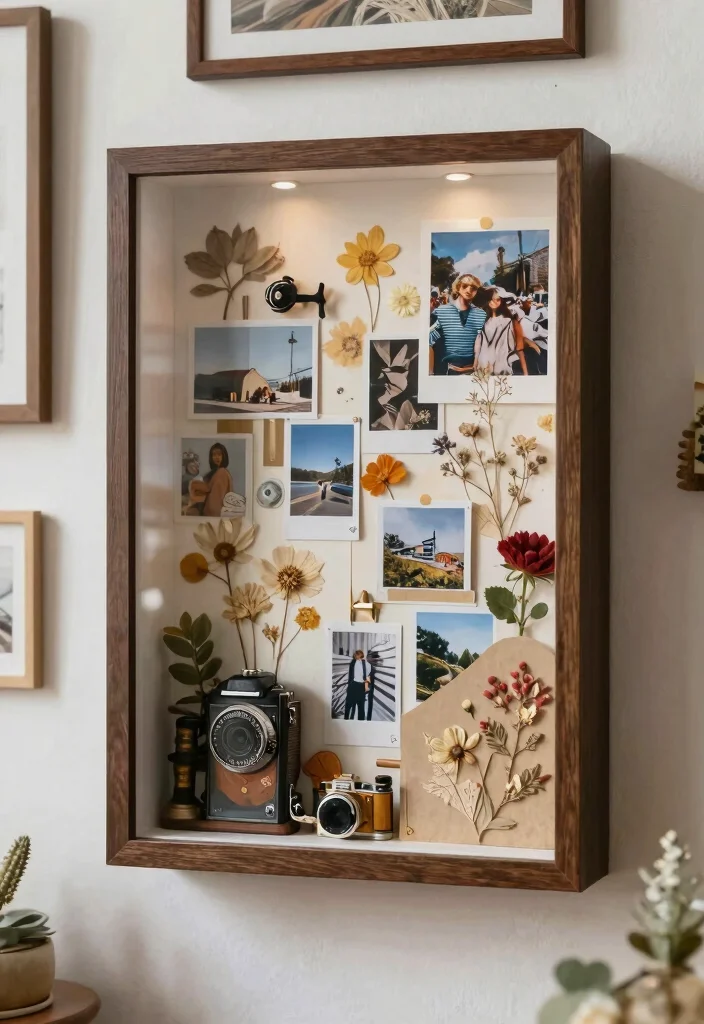 13 Best Creative Wall Art Ideas You Can Make Today 6. Shadow Box Art 0