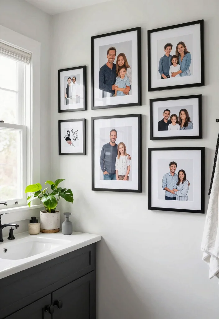 13 Chic Bathroom Picture Ideas Wall Art Spa Vibe 8. Customized Artwork 0