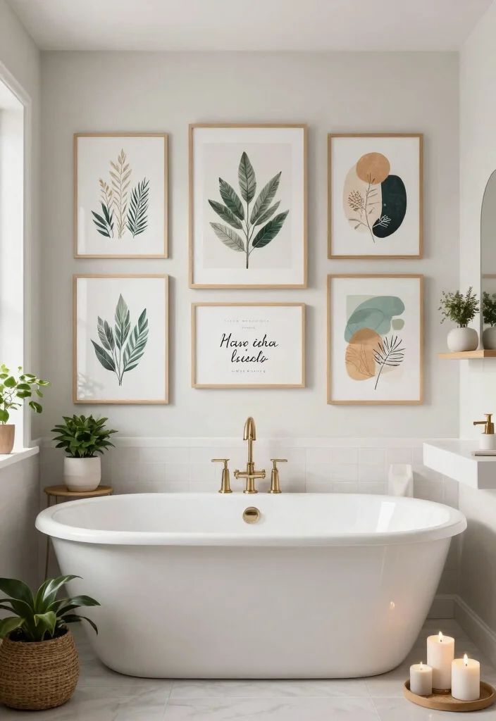 13 Chic Bathroom Picture Ideas Wall Art Spa Vibe Conclusion 0