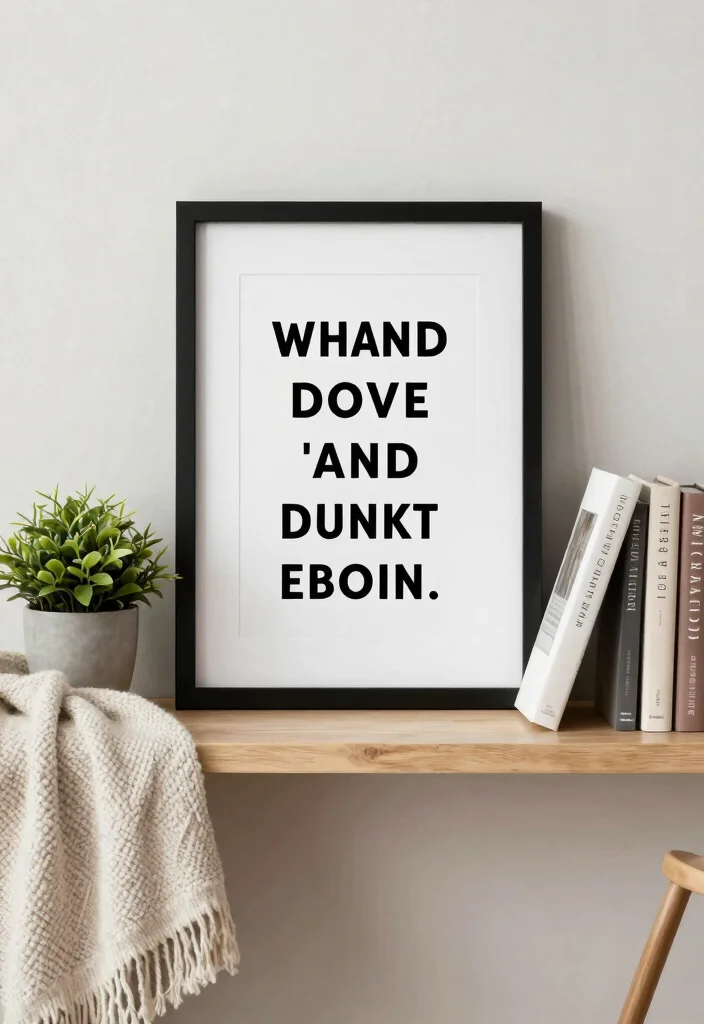 13 Cozy Bedroom Shelf Decor Ideas Wall Shelves 9. Inspirational Quotes and Typography 0