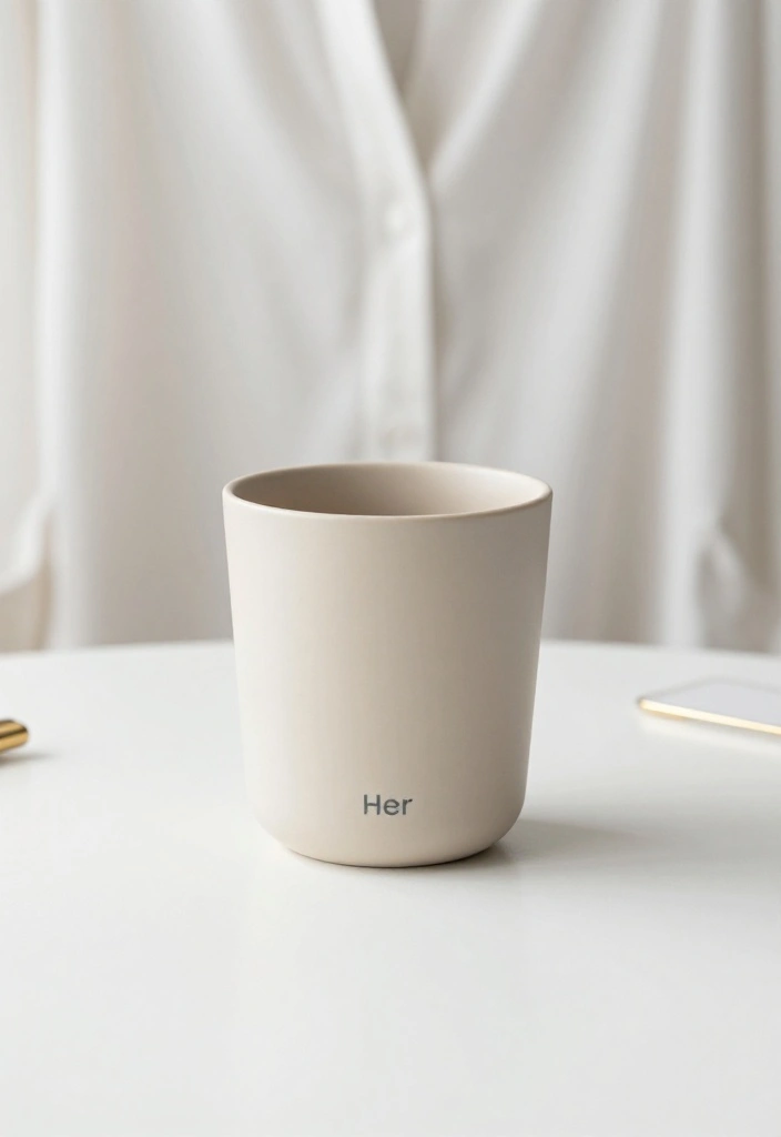 13 Cute Mama Tumbler Ideas for Mothers Day Gifts 10. Simple and Chic Minimalist Designs 0