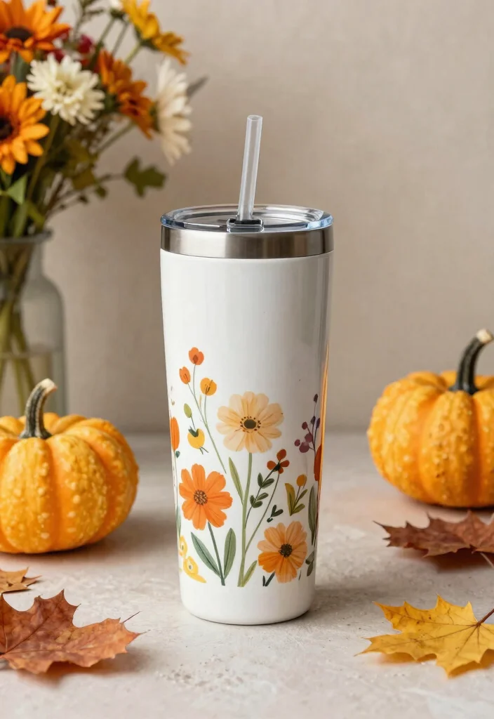 13 Cute Mama Tumbler Ideas for Mothers Day Gifts 11. Seasonal Themes Celebrate the Year 0