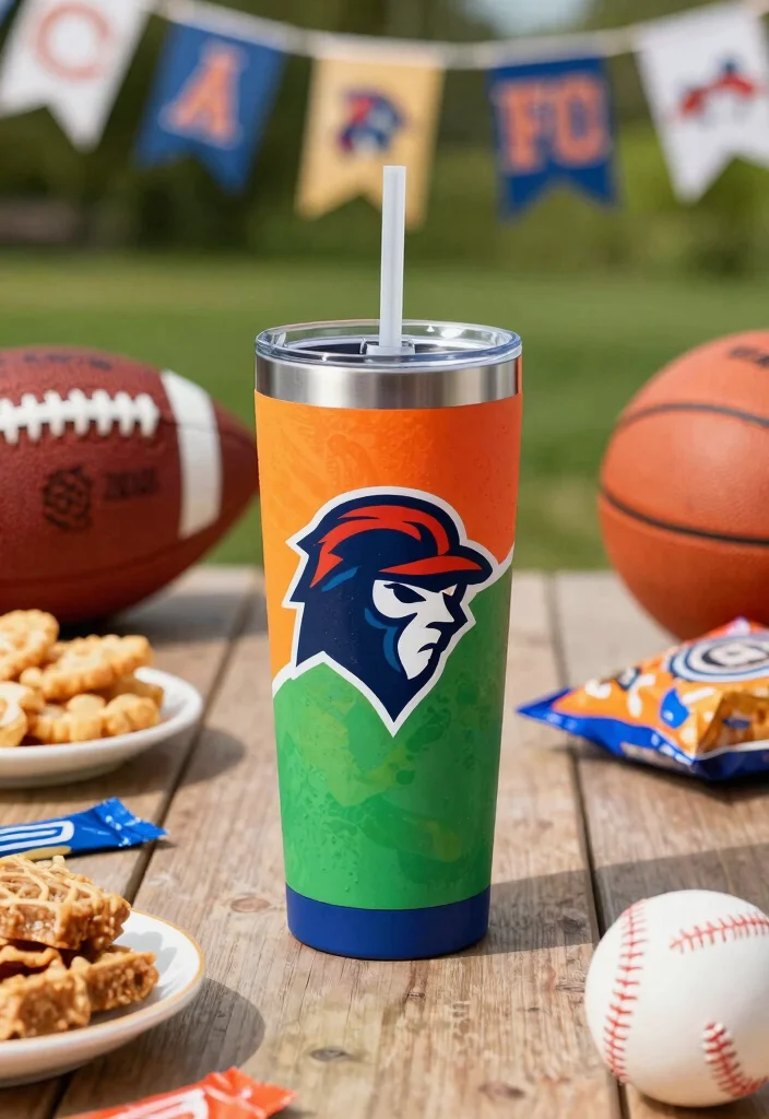13 Cute Mama Tumbler Ideas for Mothers Day Gifts 7. Sports Team Spirit For the Sports Enthusiast 0