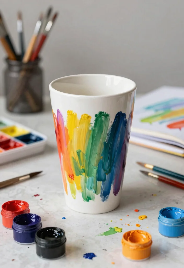 13 Cute Mama Tumbler Ideas for Mothers Day Gifts 9. Artistic Splash For the Creative Soul 0