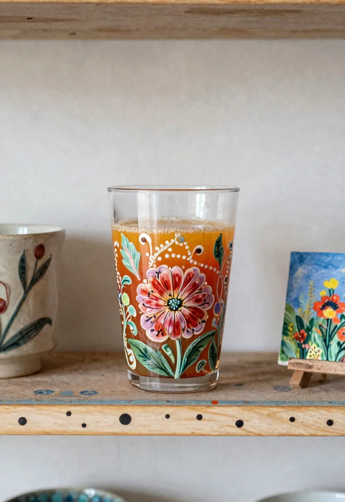 13 Dreamy Pink Tumbler Ideas Girly Aesthetic 9. Artistic Hand Painted Tumblers 0