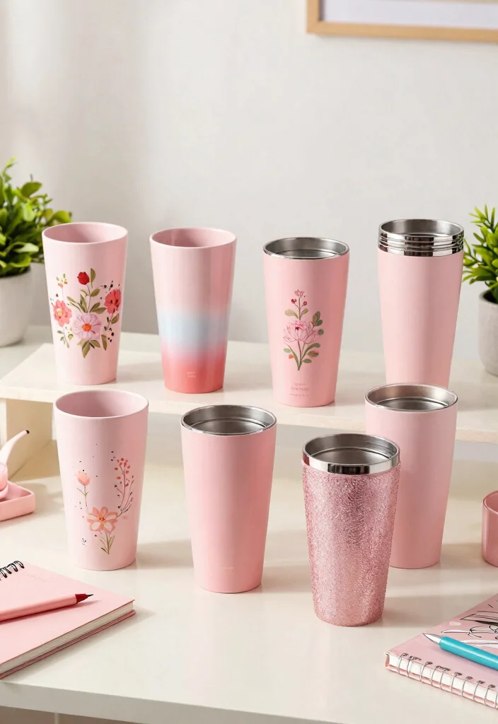 13 Dreamy Pink Tumbler Ideas Girly Aesthetic Conclusion 0