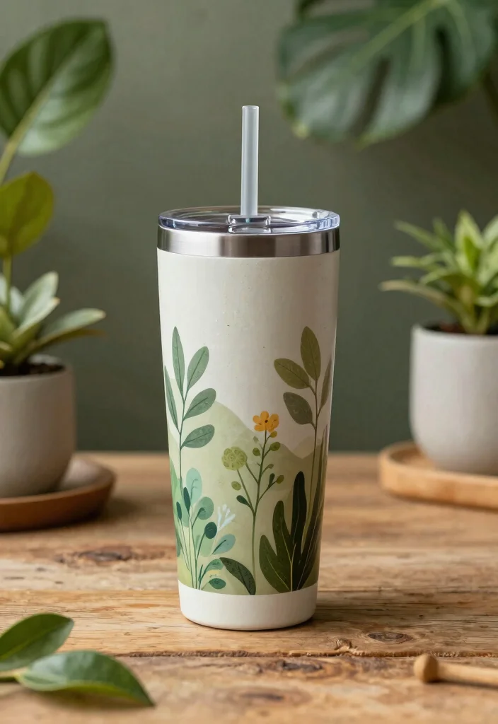 13 Easy Cricut Tumbler Ideas Vinyls Crafting Hacks 13. Eco Friendly Designs 0