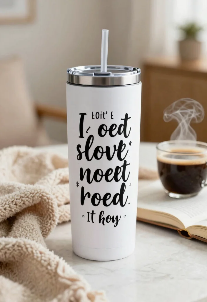 13 Easy Cricut Tumbler Ideas Vinyls Crafting Hacks 3. Inspirational Quotes 0