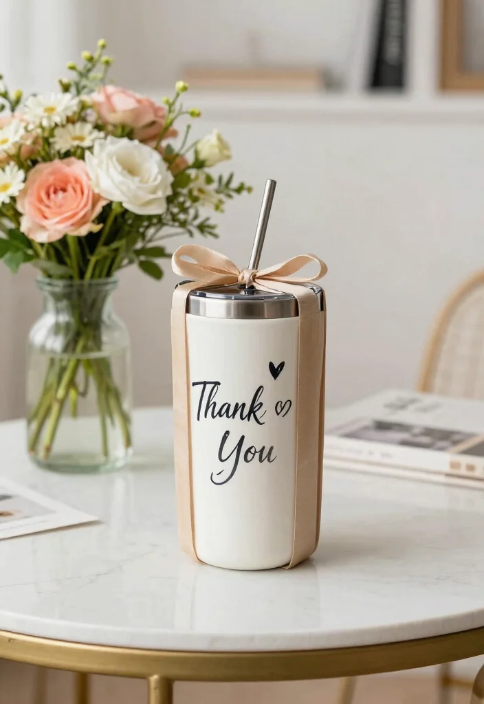 13 Easy Cricut Tumbler Ideas Vinyls Crafting Hacks 8. Personalized Thank You Gifts 0