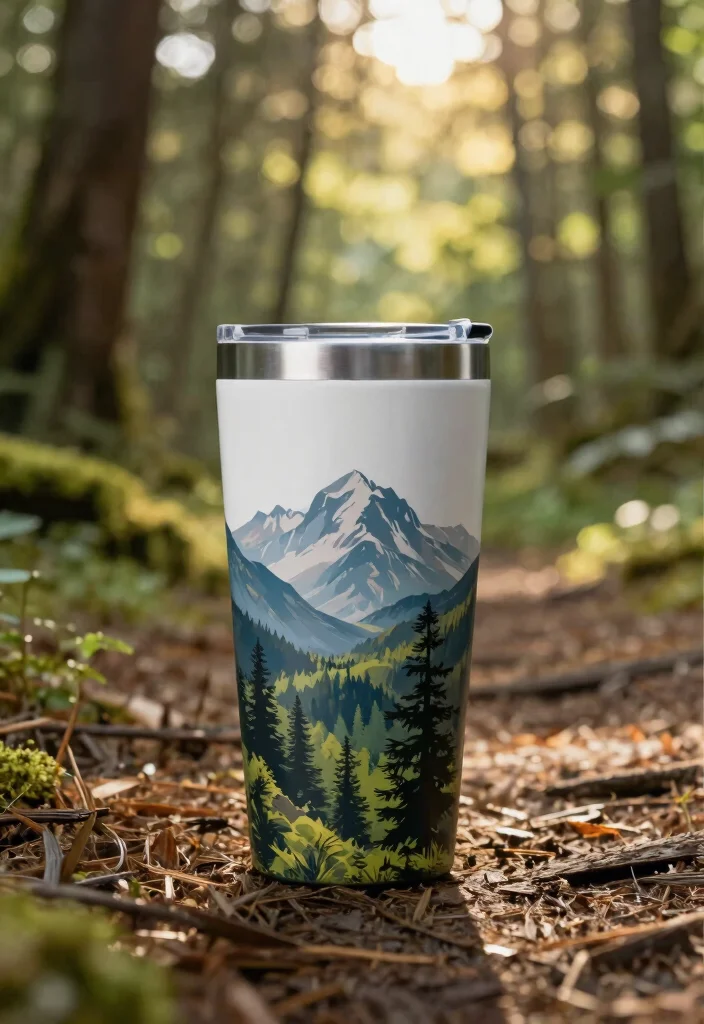 13 Easy Cricut Tumbler Ideas Vinyls Crafting Hacks 9. Nature Lovers Paradise 0