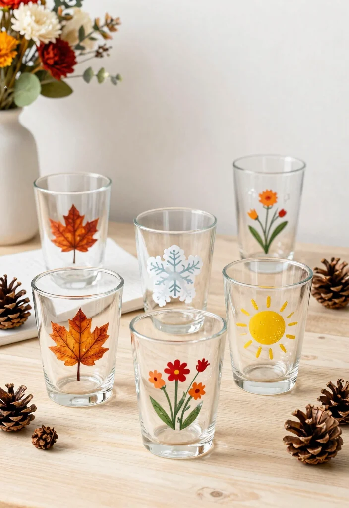 13 Fun Tumbler Stickers Ideas Aesthetic Vibes 11. Seasonal Themes 0