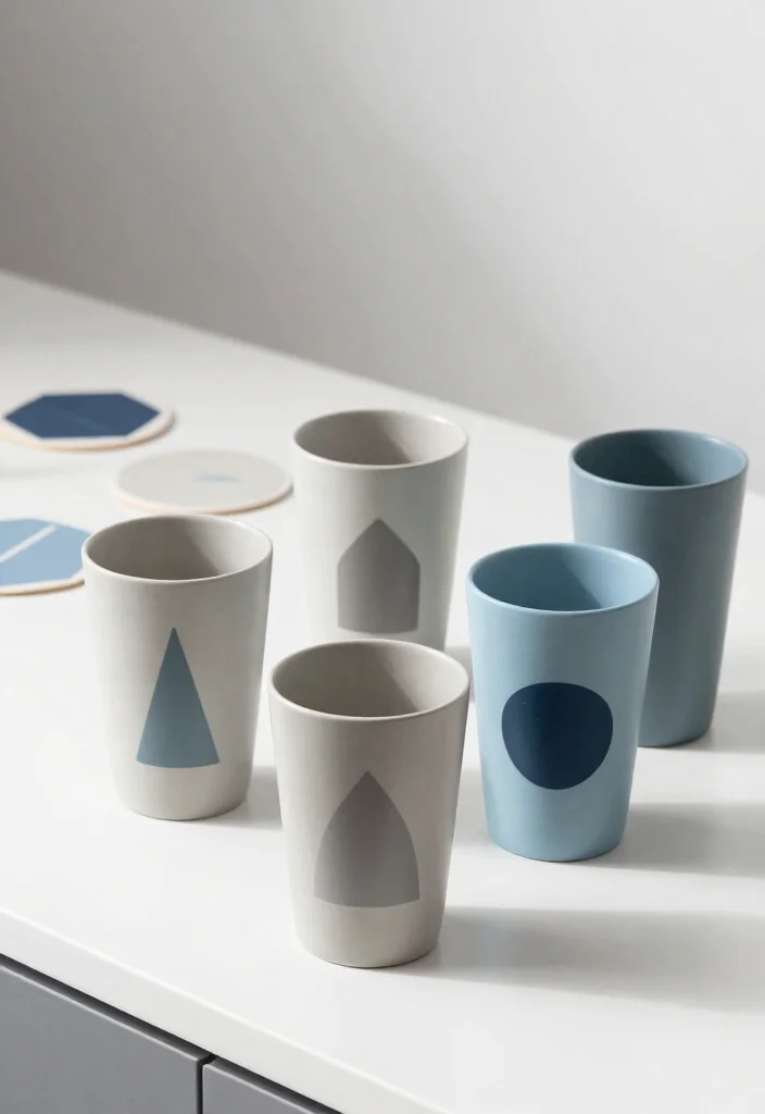 13 Fun Tumbler Stickers Ideas Aesthetic Vibes 2. Geometric Patterns 0