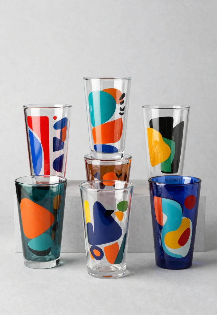 13 Fun Tumbler Stickers Ideas Aesthetic Vibes 6. Abstract Art 0