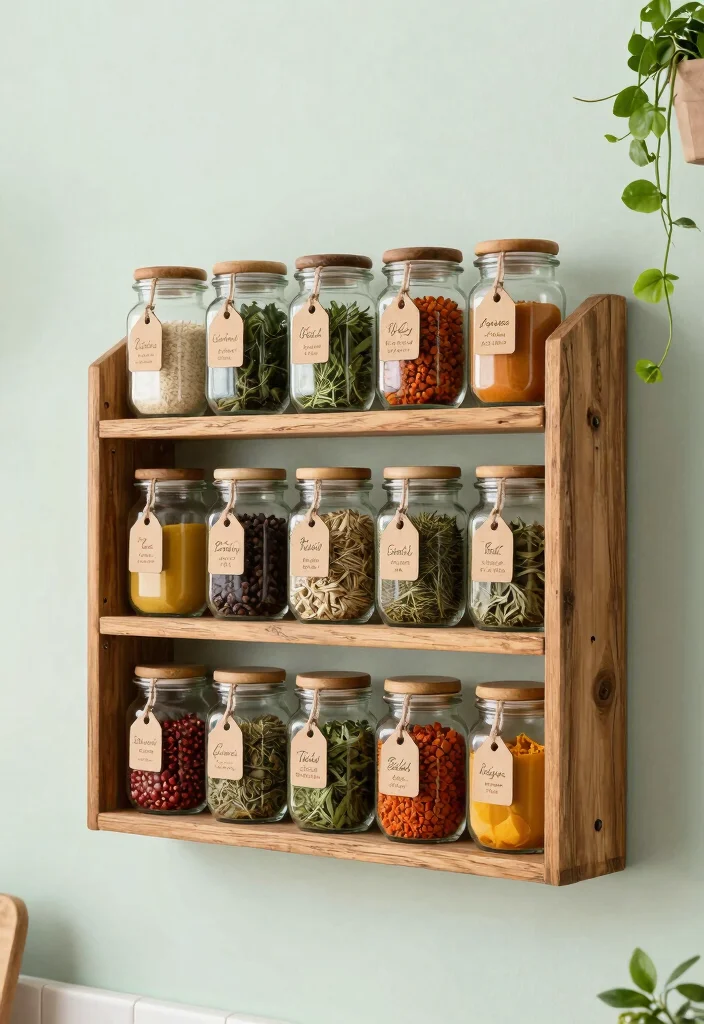 13 Genius DIY Wall Shelf Ideas on a Tiny Budget 8 13 Genius DIY Wall Shelf Ideas on a Tiny Budget 8. Wall Mounted Spice Rack 0